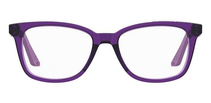 Under Armour UA 9005 141 CRY VLT Eyeglasses Frames Rectangular Optical Glasses