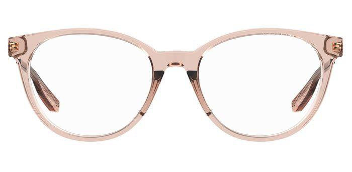 Under Armour UA 5028 Women’s Rectangular Full Rim Eyeglasses Frames – 3DV Crystal Pink