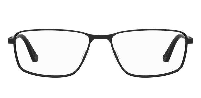 Under Armour UA 5034/G Men’s Rectangular Full Rim Eyeglasses Frames – 003 Matte Black
