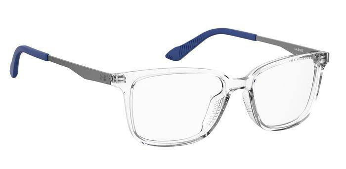 Under Armour UA 9006 900 Crystal Rectangular Junior Eyeglasses
