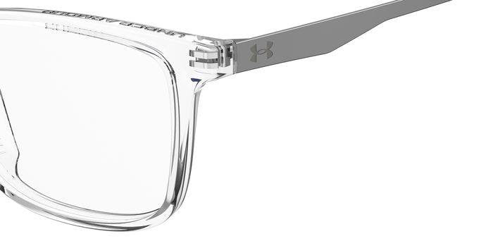 Under Armour UA 9006 900 Crystal Rectangular Junior Eyeglasses