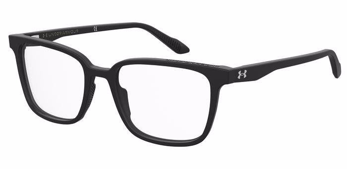 Under Armour UA 5035 Unisex Rectangular Full Rim Eyeglasses Frames – 003 Matte Black