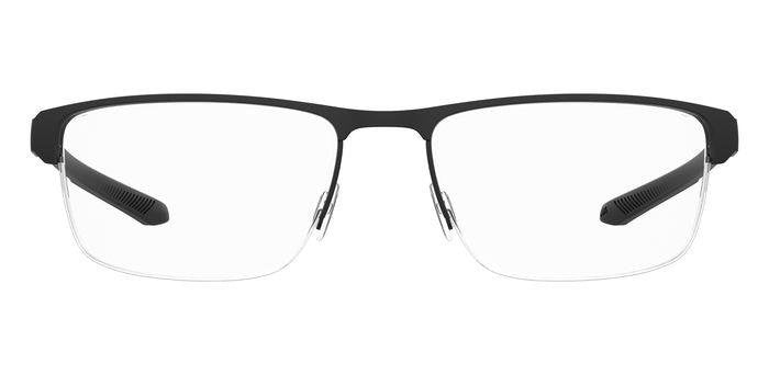 Under Armour UA 5037/G 003 MTT BLACK Half Rim Rectangular Eyeglasses