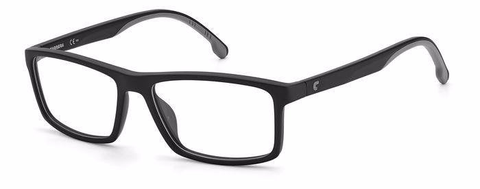 Carrera 8872 003 MTT Black Rectangular Men's Eyeglasses
