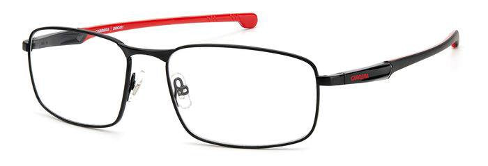 Carrera Ducati Carduc 008 OIT Black Red Rectangular Men's Eyeglasses