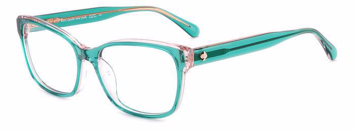 Kate Spade Crishell 1ED Green Rectangular Women's Eyeglasses