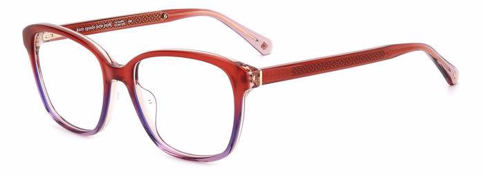 Kate Spade Acerra BKI LILRDVIWH Rectangular Women's Eyeglasses