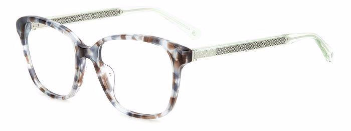 Kate Spade Acerra JBW Blue HVNA Rectangular Women's Eyeglasses