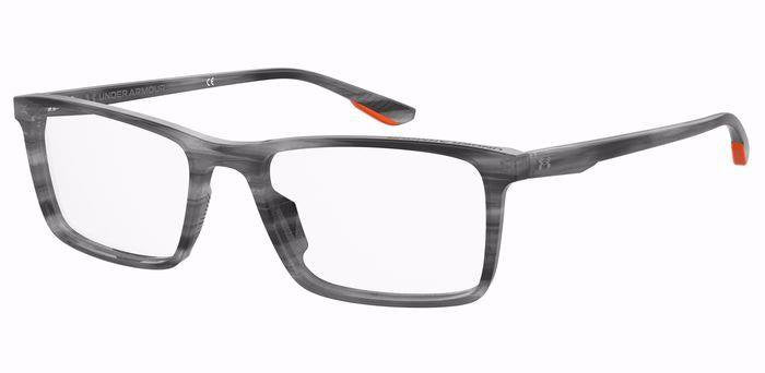 Under Armour UA 5057XL 2W8 Grey Horn Rectangular Men's Eyeglasses