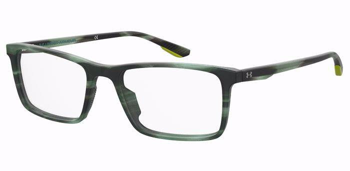Under Armour UA 5057XL 6AK Green Horn Rectangular Men's Eyeglasses