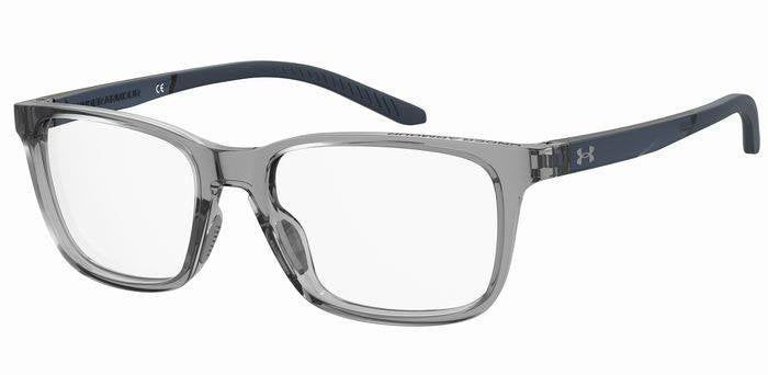Under Armour UA 5055 Eyeglasses – P6Q Grey Multicolor / Blue Temple