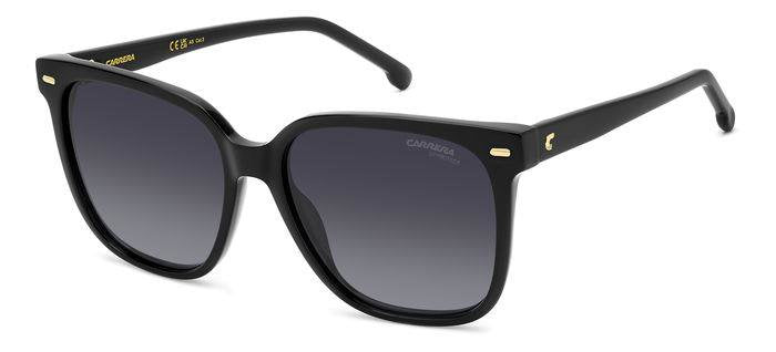 Carrera 3002/S 8079O Black Square Women's Sunglasses