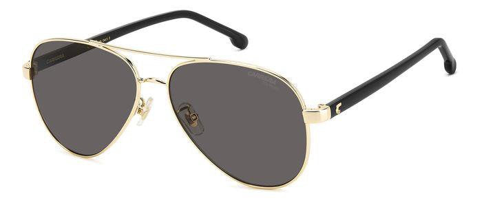 Carrera 3003/S RHLM9 GOLD BLCK Pilot Women's Sunglasses