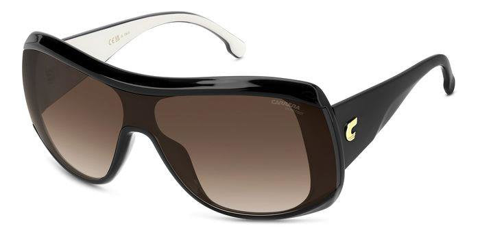 Carrera 3007/S 80SHA BLACK WHTE Mask Women's Sunglasses