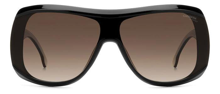 Carrera 3007/S 80SHA BLACK WHTE Mask Women's Sunglasses