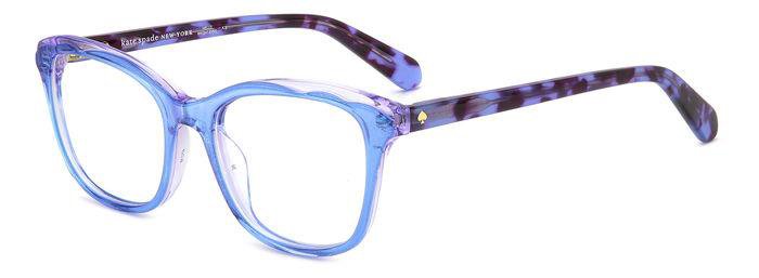 Kate Spade Elodie PJP Blue Rectangular Girl's Eyeglasses