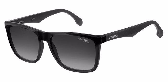 Carrera 5041/S Black Rectangular Men's Sunglasses