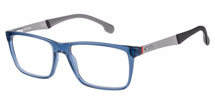 Carrera 8825/N Blue Rectangular Men's Eyeglasses