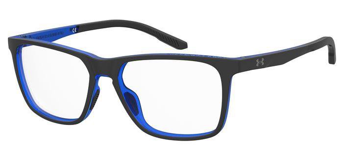 Under Armour UA 5043 D51 BLK BLUE B Rectangular Men's Eyeglasses