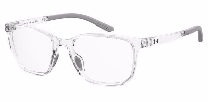 Under Armour UA 5044 900 Crystal Rectangular Unisex Eyeglasses