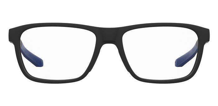 Under Armour UA 9008 003 MTT BLACK Eyeglasses Frames Rectangular Optical Glasses