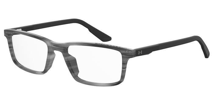 Under Armour UA 5009 Men’s Rectangular Full Rim Eyeglasses Frames – 2W8 Grey Horn