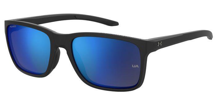 Under Armour UA 0005/S 01TJY Matte Black Full Rim Rectangular Sunglasses