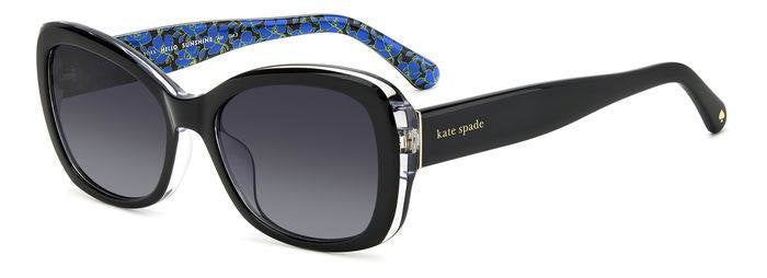 Kate Spade Elowen/G/S 8079O Black Rectangular Women's Sunglasses