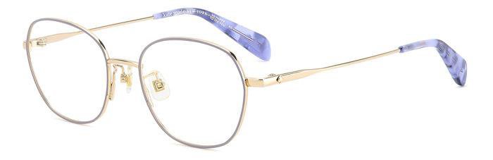 Kate Spade Clover/F 789 Lilac Rectangular Women's Eyeglasses