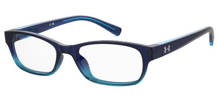 Under Armour UA 5066 B7K Blue Teal Full Rim Rectangular Eyeglasses
