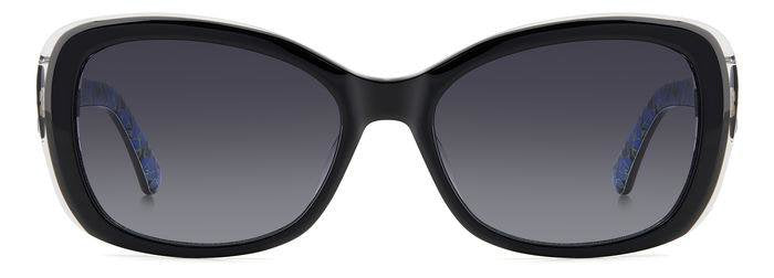 Kate Spade Elowen/G/S 8079O Black Rectangular Women's Sunglasses