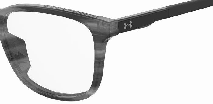 Under Armour UA 5011/G 2W8 Grey Horn Full Rim Rectangular Eyeglasses