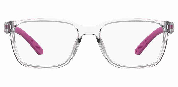 Under Armour UA 9010 900 Crystal Rectangular Unisex Teen Eyeglasses