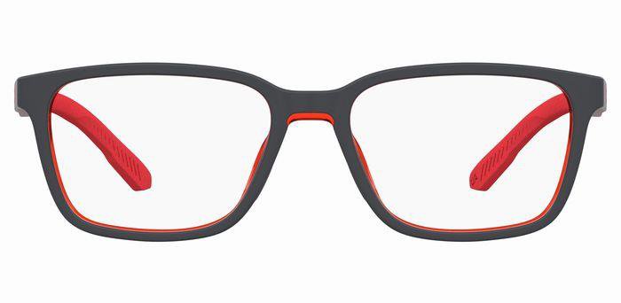 Under Armour UA 9010 8LE GRY CORAL Eyeglasses Frames Rectangular Optical Glasses