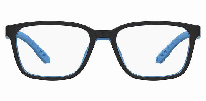 Under Armour UA 9010 D51 BLK BLUE B Rectangular Unisex Teen Eyeglasses