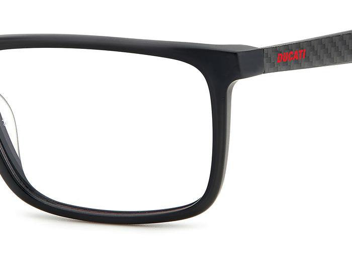 Carrera Ducati Carduc 026 OIT Black Red Rectangular Men's Eyeglasses