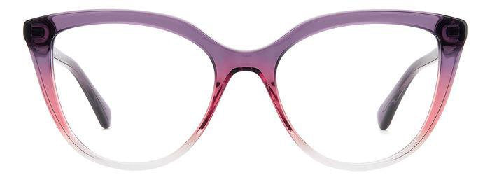 Kate Spade Hana S1V Pink Violet Rectangular Women's Eyeglasses
