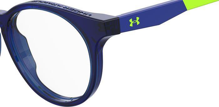 Under Armour UA 9004 PJP BLUE Eyeglasses Frames Panthos Optical Glasses