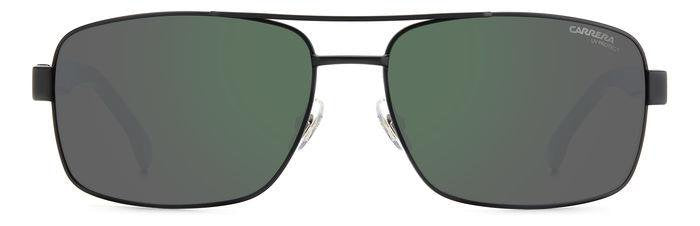 Carrera 8063/S Matte Black Rectangular Men's Sunglasses
