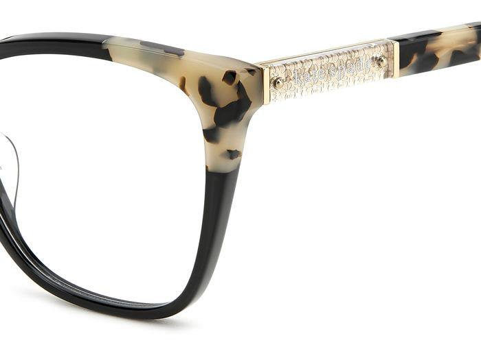 Kate Spade Clio/G 807 Black Rectangular Women's Eyeglasses