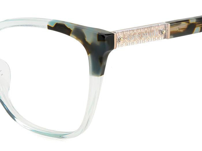 Kate Spade Clio/G PJP Blue Rectangular Women's Eyeglasses