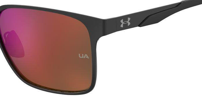 Under Armour UA ASSIST MTL/G 807UZ BLACK Rectangular Men's Sunglasses