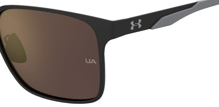 Under Armour UA ASSIST MTL/G O6WJO MTBK GREY Rectangular Men's Sunglasses