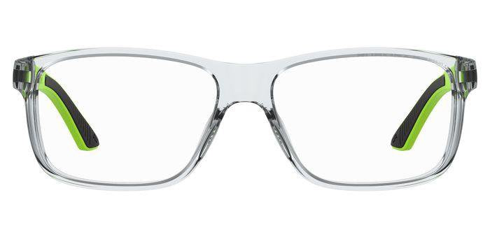 Under Armour UA 9012 7VN CRYGRNFLU Eyeglasses Frames Rectangular Optical Glasses