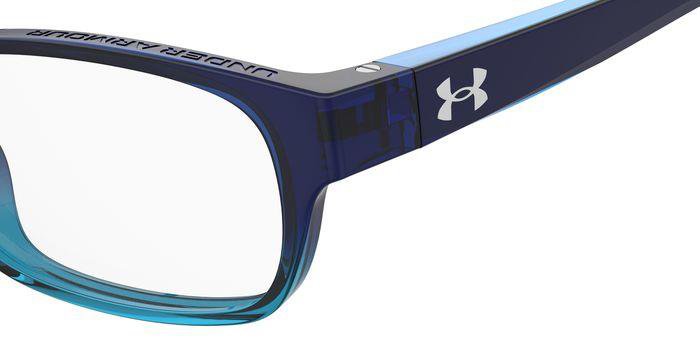 Under Armour UA 5066 B7K Blue Teal Full Rim Rectangular Eyeglasses