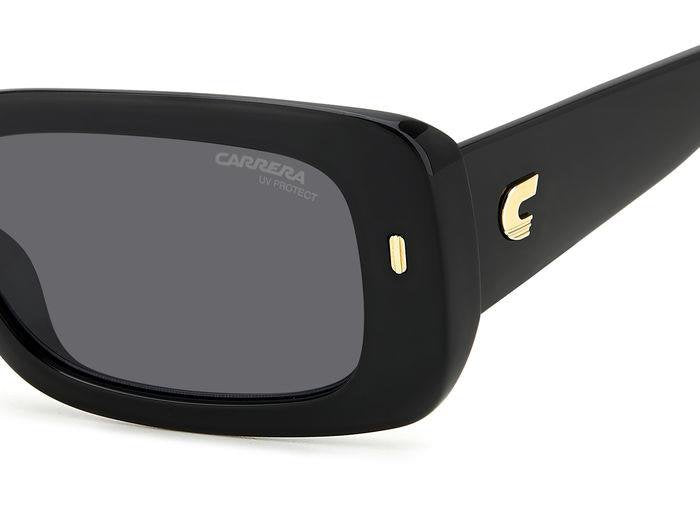 Carrera 3014/S 807IR Black Rectangular Women's Sunglasses
