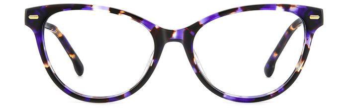 Carrera 3020 HKZ VLT Havana Violet Cat Eye Women's Eyeglasses