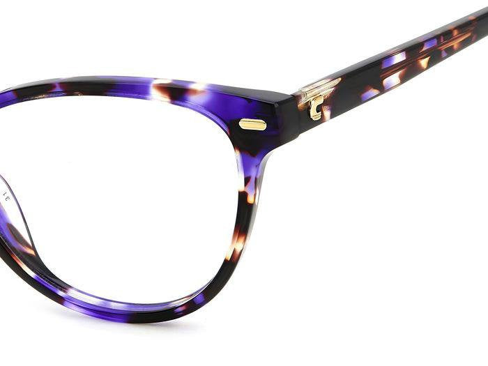 Carrera 3020 HKZ VLT Havana Violet Cat Eye Women's Eyeglasses