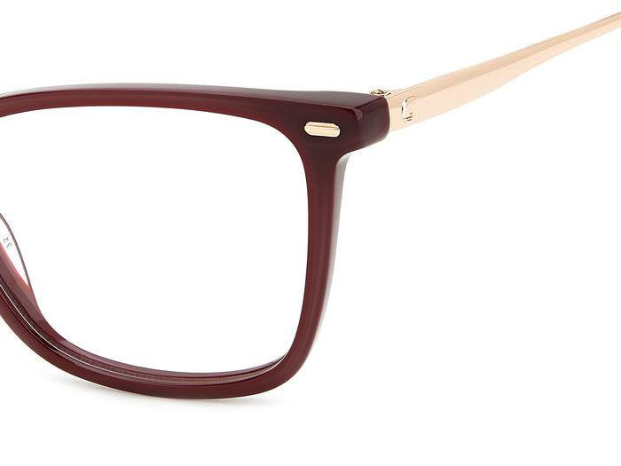 Carrera 3024 LHF Burgundy Rectangular Women's Eyeglasses