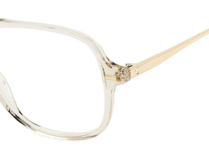 Carrera 3023 10A Beige Square Double Bridge Women's Eyeglasses